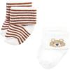 image:imageHudson Baby babygirls Cotton Rich Newborn and Terry SocksTeddy Bear