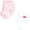 image:imageHudson Baby babygirls Cotton Rich Newborn and Terry SocksTiny Flowers