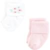 image:imageHudson Baby babygirls Cotton Rich Newborn and Terry SocksTiny Flowers