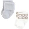 image:imageHudson Baby babygirls Cotton Rich Newborn and Terry SocksTribal Cream