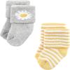 image:imageHudson Baby babygirls Cotton Rich Newborn and Terry SocksWildflower