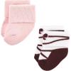 image:imageHudson Baby unisexbaby Cotton Rich Newborn and Terry SocksBallet 12pack