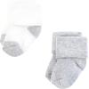image:imageHudson Baby unisexbaby Cotton Rich Newborn and Terry SocksBlue Green Heel Toe