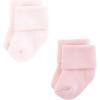 image:imageHudson Baby unisexbaby Cotton Rich Newborn and Terry SocksMauve Neutral