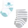 image:imageHudson Baby unisexbaby Cotton Rich Newborn and Terry SocksSea Characters