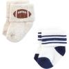 image:imageHudson Baby unisexbaby Cotton Rich Newborn and Terry SocksSports Stripes