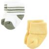 image:imageHudson Baby unisexbaby Cotton Rich Newborn and Terry SocksSports Stripes