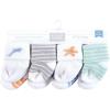 image:imageHudson Baby unisexbaby Cotton Rich Newborn and Terry SocksStarfish