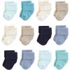 image:imageHudson Baby Infant Boy Cotton Rich Newborn and Terry Socks Blue Teal Neutral 612 Months