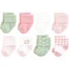image:imageHudson Baby Infant Girl Cotton Rich Newborn and Terry Socks Pink Sage Rose 06 Months