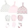 image:imageHudson Baby Unisex Baby Caps Mittens and Socks Set 06 MonthsWild Rose Modern Floral