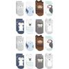 image:imageHudson Baby Unisex Baby Cotton Rich Baby Terry Socks 16PackArctic Animals