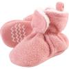 image:imageHudson Baby Unisex Baby Cozy Fleece and Faux Sherpa BootiesStrawberry Pink