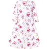 image:imageHudson Baby Unisex Baby Long Sleeve Plush Faux Fur Sleeping Bag Wearable BlanketButterfly Floral