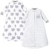 image:imageHudson Baby Unisex Baby LongSleeve Fleece Sleeping BagElephants