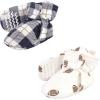 image:imageHudson Baby Unisex Baby Quilted BootiesFootball