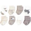 image:imageHudson Baby Unisex Cotton Rich Newborn and Terry Socks Taupe Sheep 06 Months