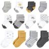 image:imageHudson Baby babygirls Grow With Me Socks 12pkSunshine