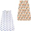 image:imageHudson Baby unisexbaby Cotton Sleeveless Wearable Sleeping Bag Sack BlanketWhale Forest
