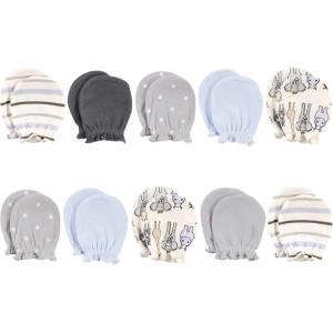 image:imageHudson Baby Baby Hudson Baby Unisex Baby Cotton Scratch Mittens Pink Clouds One SizeRoyal Safari