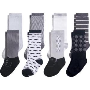 image:imageHudson Baby Baby Knee High SocksBlack Gentleman
