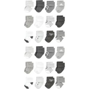 image:imageHudson Baby Unisex Baby Cotton Rich Baby Terry Socks 24PackModern Elephant