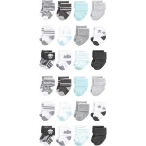 image:imageHudson Baby Unisex Baby Cotton Rich Baby Terry Socks 24PackSheep