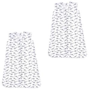 image:imageHudson Baby Unisex Baby Cotton Sleeveless Wearable Sleeping Bag Whale Aztec 06 Months USAviation 2pack