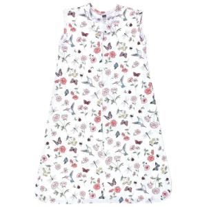 image:imageHudson Baby Unisex Baby Cotton Sleeveless Wearable Sleeping Bag Whale Aztec 06 Months USHummingbird Garden