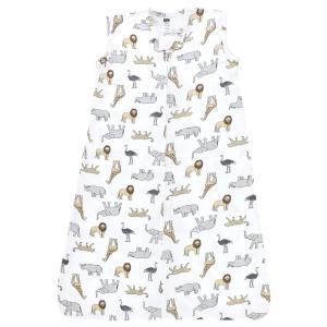 image:imageHudson Baby Unisex Baby Cotton Sleeveless Wearable Sleeping Bag Whale Aztec 06 Months USModern Safari