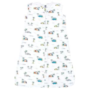 image:imageHudson Baby Unisex Baby Cotton Sleeveless Wearable Sleeping Bag Whale Aztec 06 Months USSurfer Dude