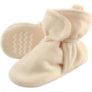 image:imageHudson Baby Unisex Baby Cozy Velour BootiesCream