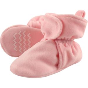 image:imageHudson Baby Unisex Baby Cozy Velour BootiesLight Pink