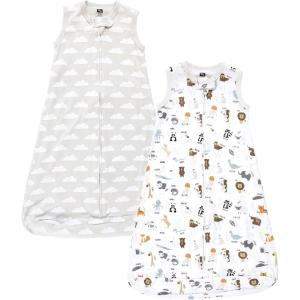 image:imageHudson Baby Unisex Baby Interlock Cotton Sleeveless Sleeping BagAlphabet Animals