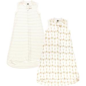 image:imageHudson Baby Unisex Baby Interlock Cotton Sleeveless Sleeping BagBeige Neutral Giraffe
