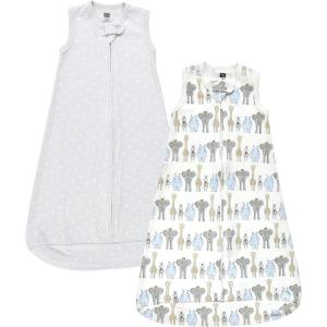 image:imageHudson Baby Unisex Baby Interlock Cotton Sleeveless Sleeping BagBlue Royal Safari