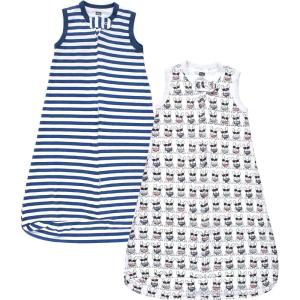 image:imageHudson Baby Unisex Baby Interlock Cotton Sleeveless Sleeping BagFrench Dog