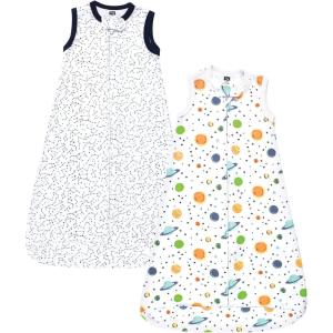 image:imageHudson Baby Unisex Baby Interlock Cotton Sleeveless Sleeping BagSpace