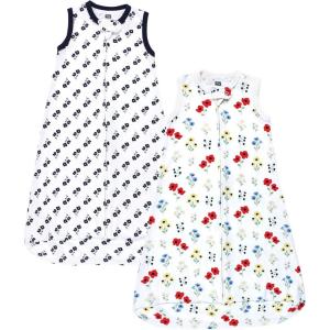 image:imageHudson Baby Unisex Baby Interlock Cotton Sleeveless Sleeping BagWildflower