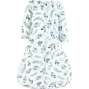 image:imageHudson Baby Unisex Baby Long Sleeve Plush Faux Fur Sleeping Bag Wearable BlanketEucalyptus