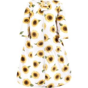 image:imageHudson Baby Unisex Baby Long Sleeve Plush Faux Fur Sleeping Bag Wearable BlanketSunflower