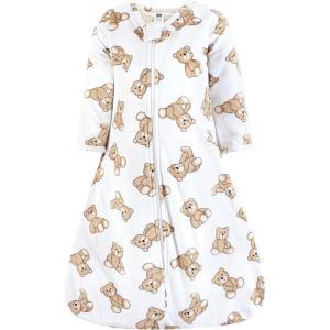 image:imageHudson Baby Unisex Baby Long Sleeve Plush Faux Fur Sleeping Bag Wearable BlanketTeddy Bears