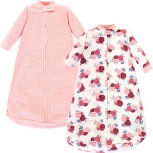 image:imageHudson Baby Unisex Baby LongSleeve Fleece Sleeping BagFloral
