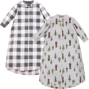 image:imageHudson Baby Unisex Baby LongSleeve Fleece Sleeping BagForest Bear
