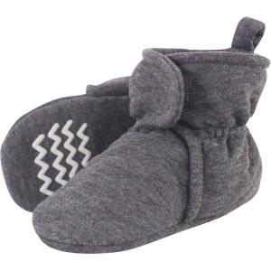 image:imageHudson Baby Unisex Baby Quilted BootiesCharcoal