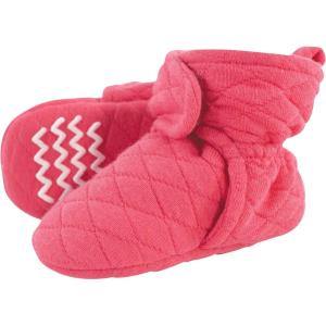 image:imageHudson Baby Unisex Baby Quilted BootiesDark Pink