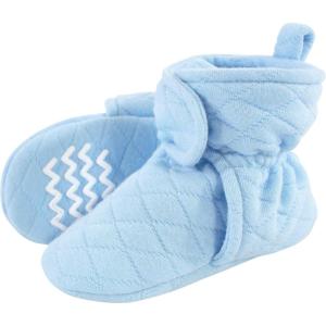 image:imageHudson Baby Unisex Baby Quilted BootiesLight Blue