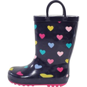 image:imageHudson Baby Unisex Baby Rain BootsNavy Hearts