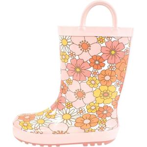 image:imageHudson Baby Unisex Baby Rain BootsPeace Love and Flowers