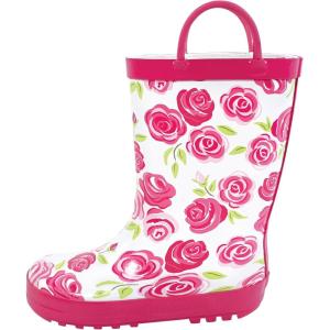 image:imageHudson Baby Unisex Baby Rain BootsPink Roses